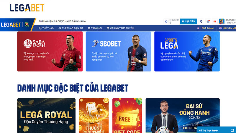 Giới thiệu nhà cái LEGABET