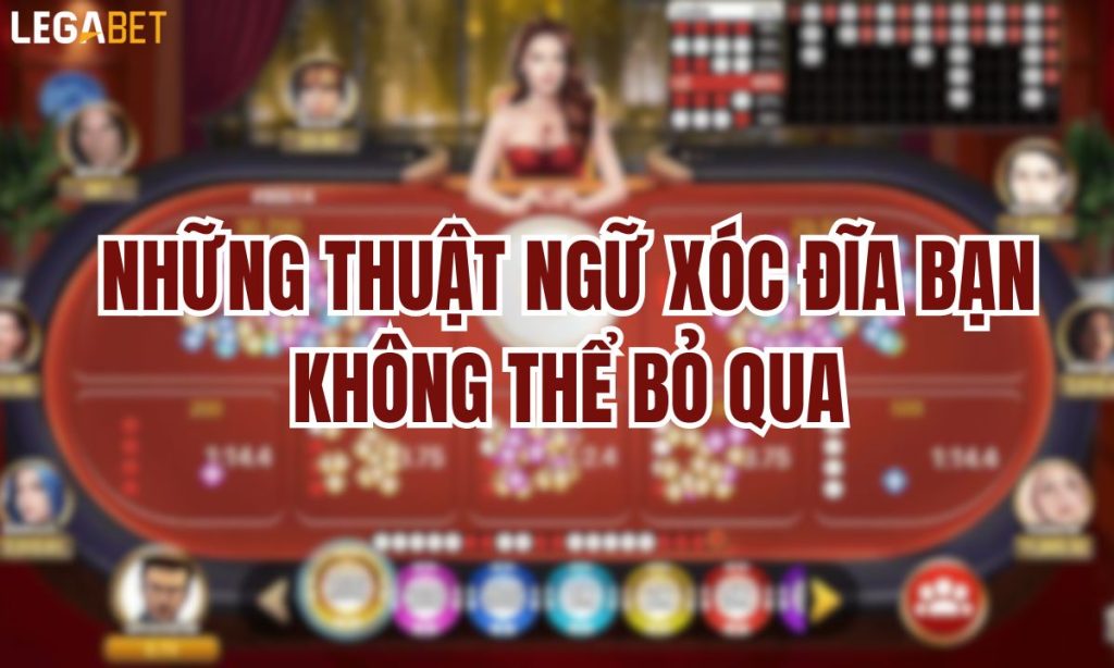 thuật ngữ xóc đĩa